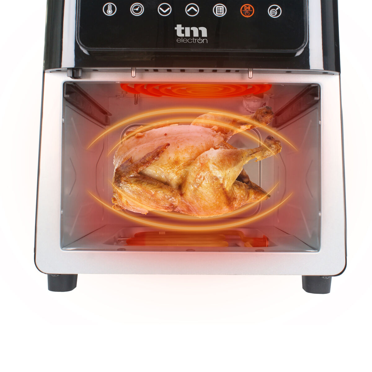 Friggitrice ad Aria TM Electron 2000 W 9 L
